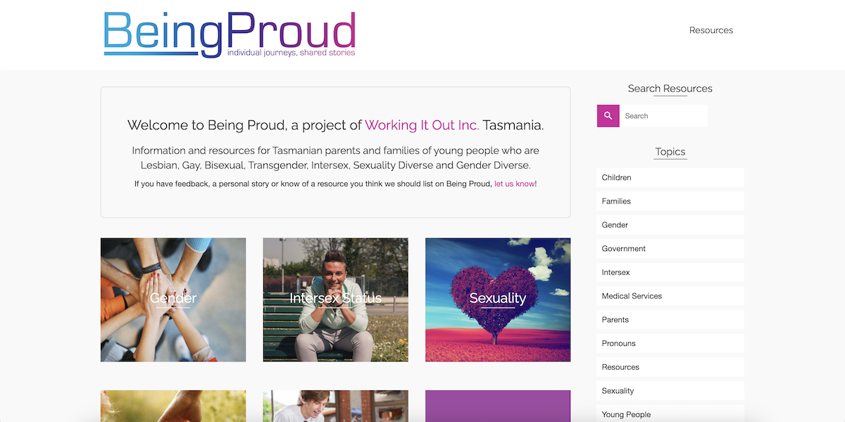 Being Proud